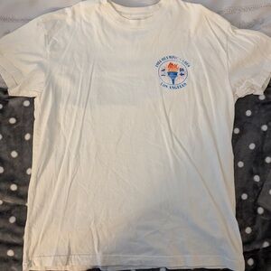 Faux Vintage A&F Off White Los Angeles Olympics Graphic T-Shirt